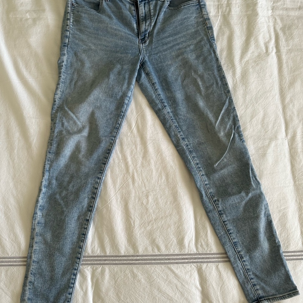 American Eagle Outfitters Blue Skinny Jeans